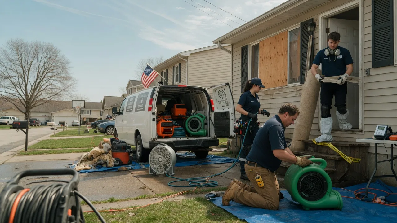 Water Damage Restoration in Darlington, PA near me